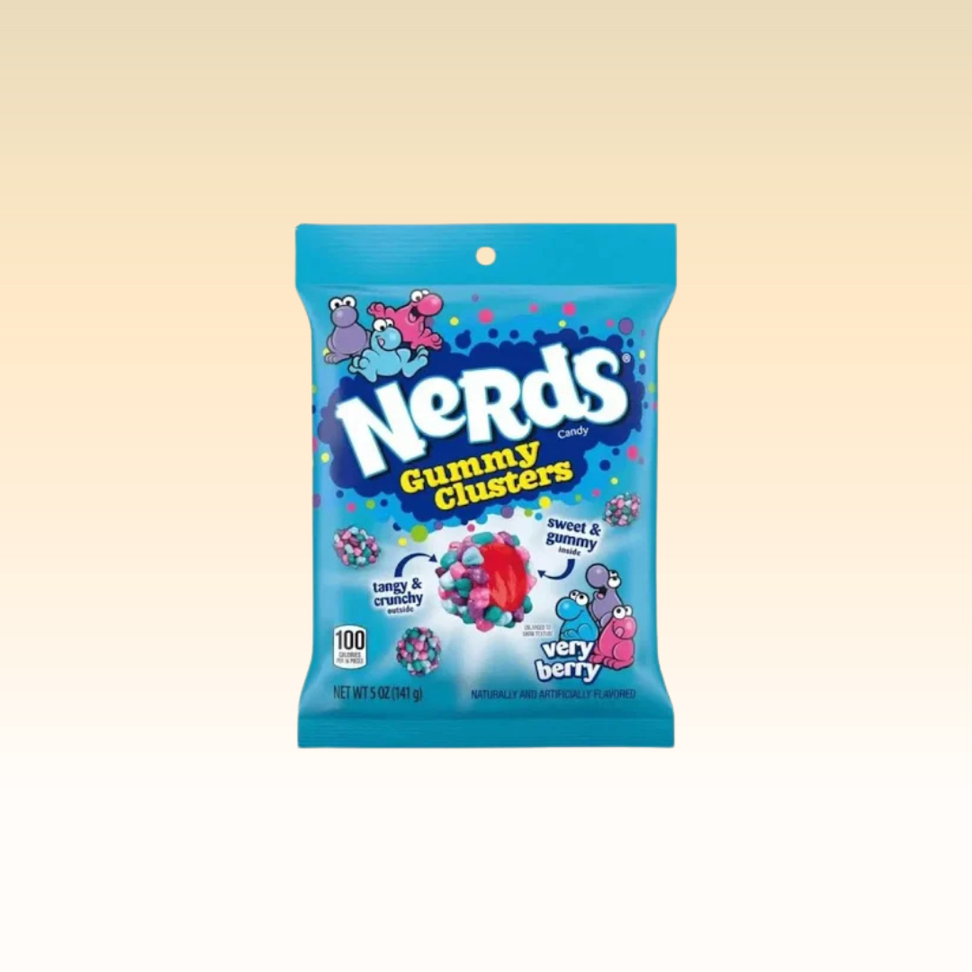 Nerds Gummy Clusters Very Berry - 141g