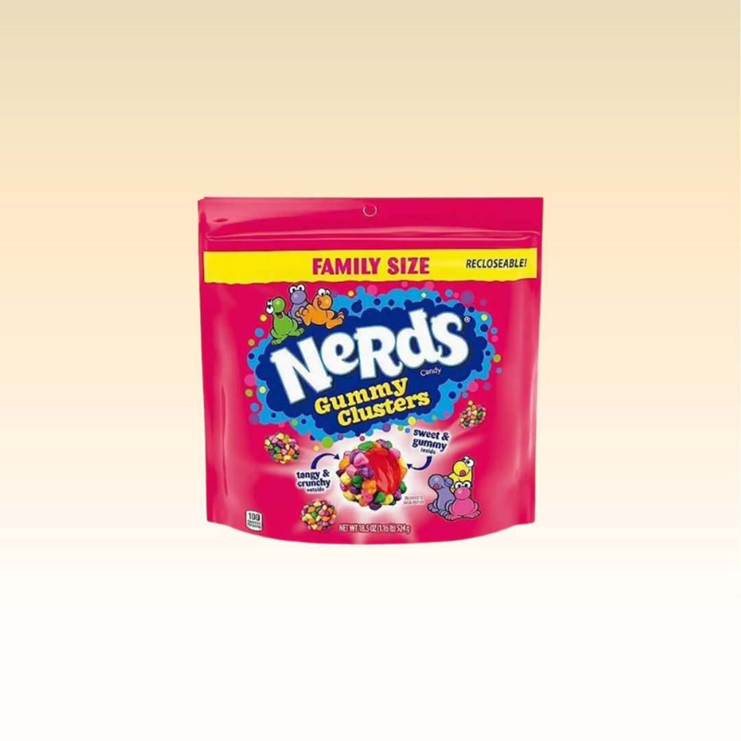 Nerds Gummy Clusters Rainbow Family Size