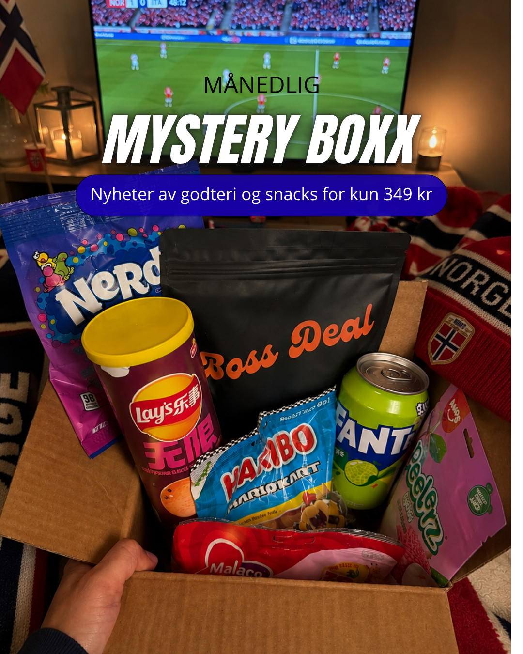Månedlig Mystery Boxx