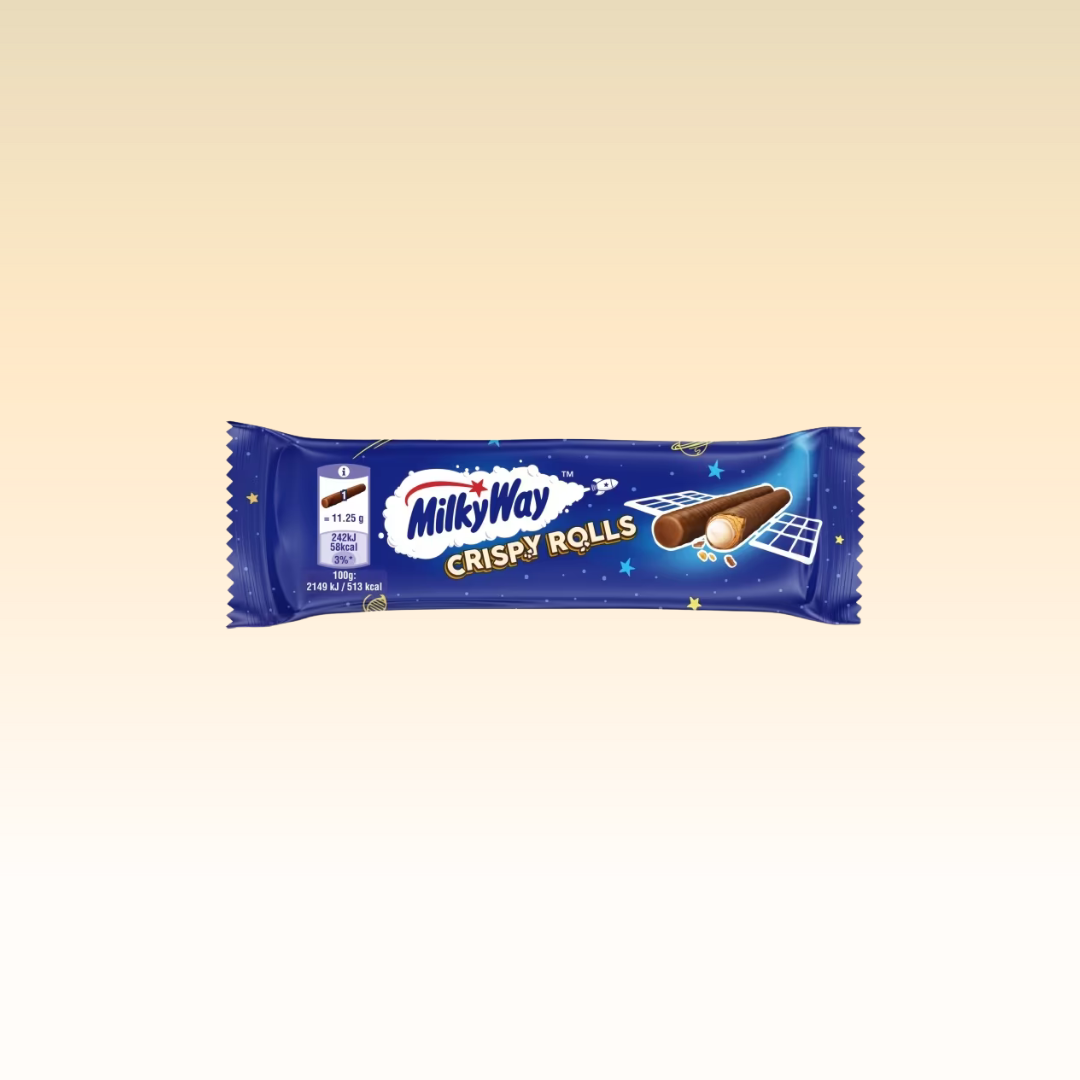 Milky Way Milk Chocolate Crispy Rolls - 22,5g