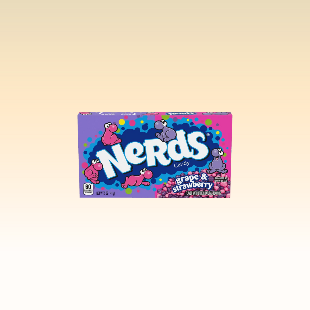Nerds Candy Grape/Strawberry Theater Box - 141g
