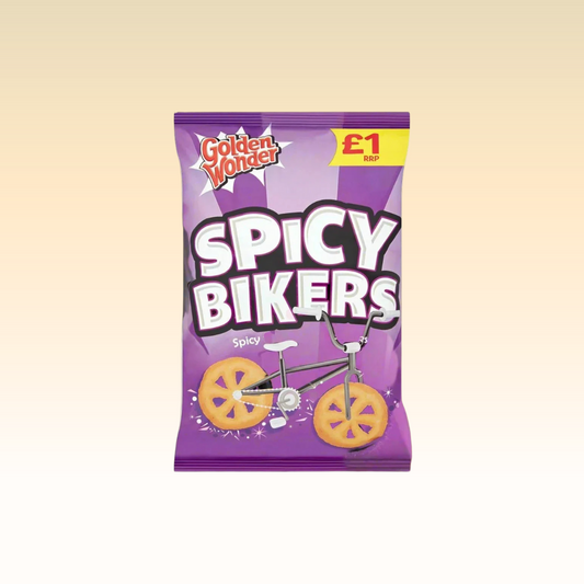 Golden Wonder Spicy Bikers Spicy Flavour Snacks - 50g