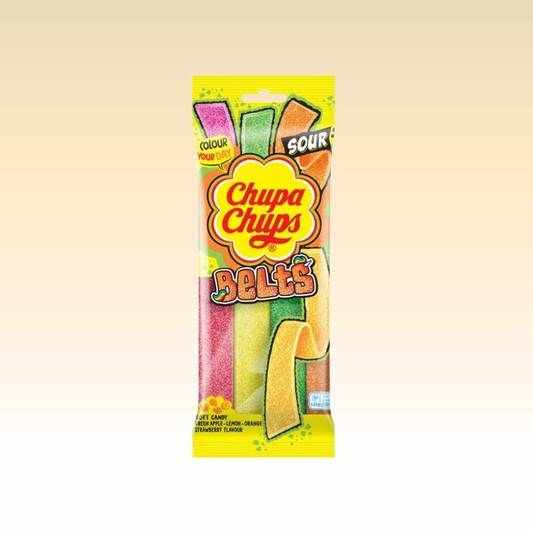 Chupa Chups Sour Belts Mixed - 90g
