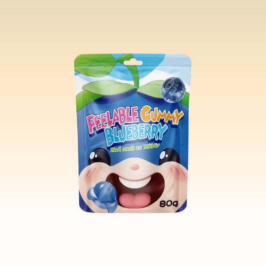 Peelable Gummy Blueberry - 80g