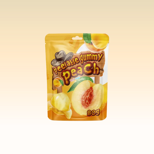 Peelable Gummy Peach - 80g