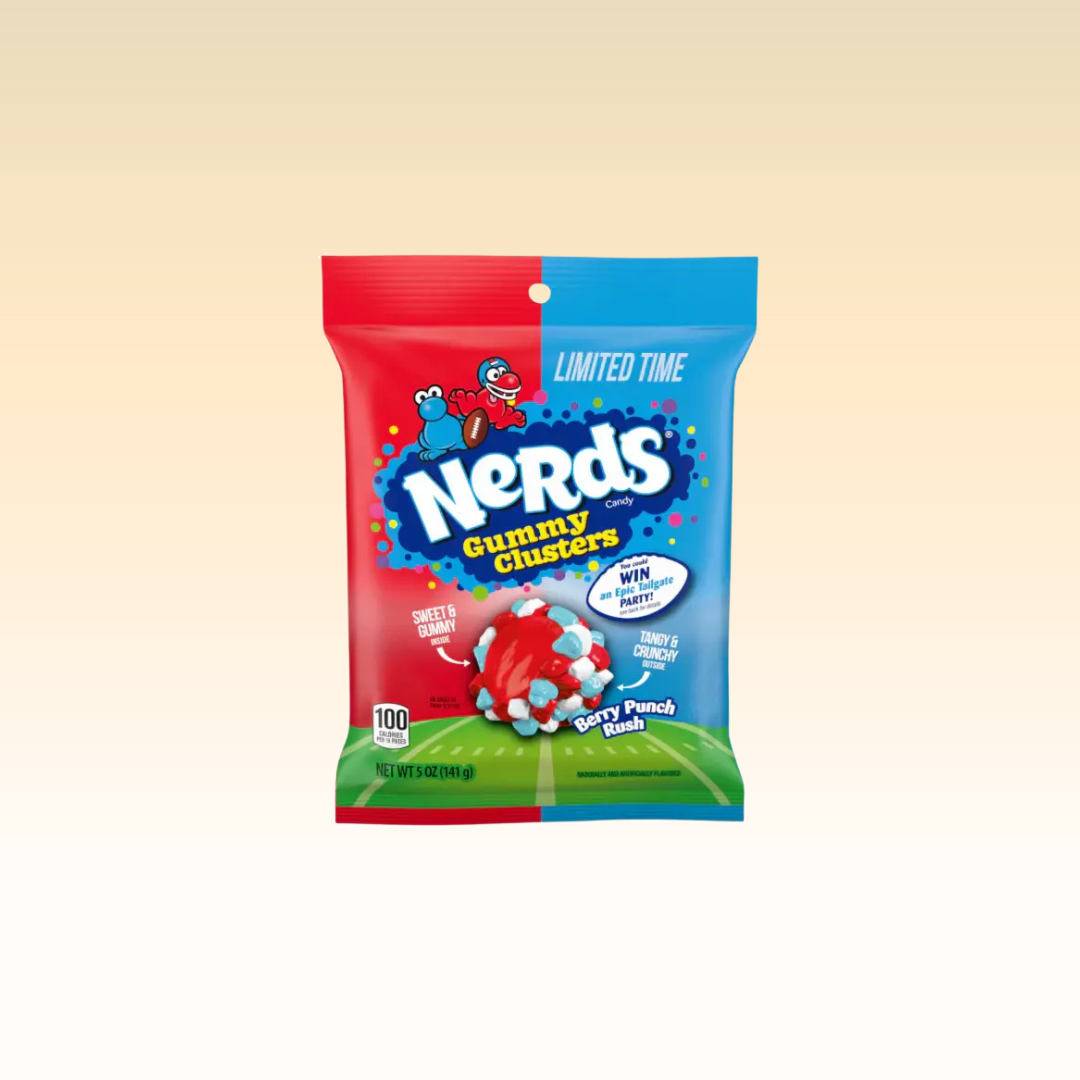 Nerds Berry Punch Rush Gummy Clusters - 142g