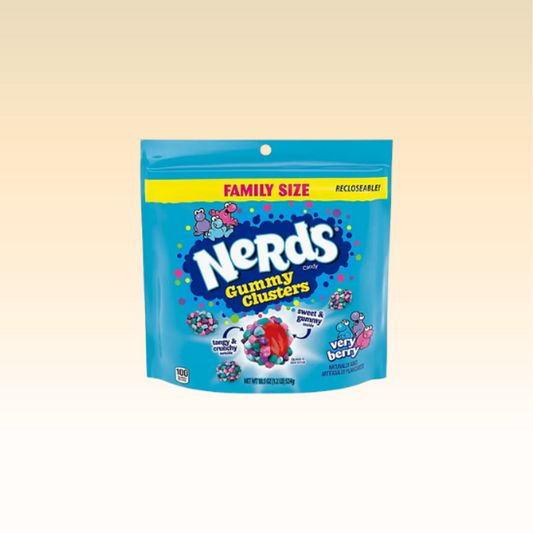 Nerds Gummy Clusters Very Berry Family Size