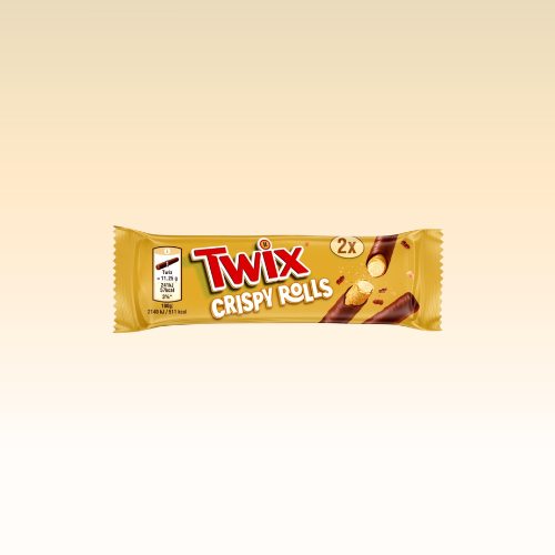 Twix Chocolate & Caramel Crispy Rolls - 22,5g