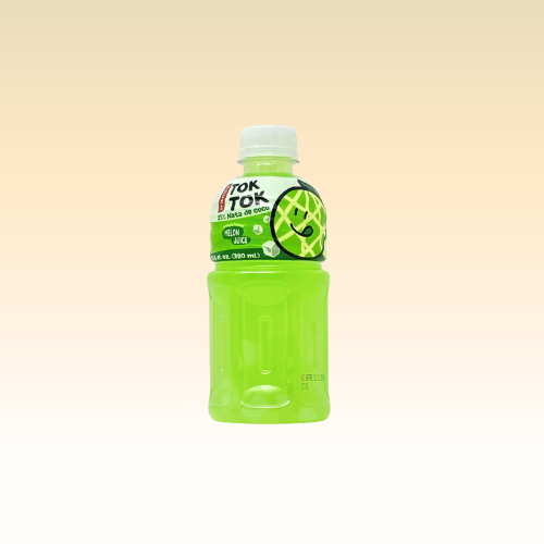 Tok Tok Fruit Juice med Nata de Coco - Melon 300 ml