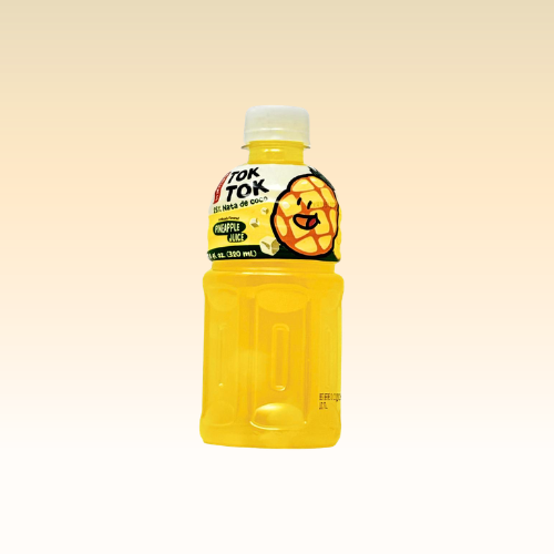 Tok Tok Fruit Juice med Nata de Coco - Ananas 300 ml