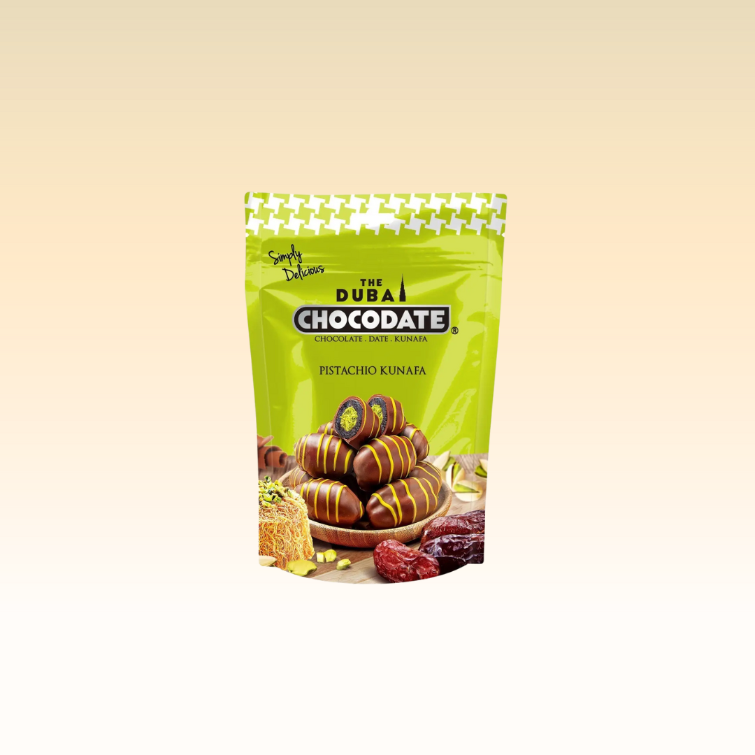 Chocodate Dadler Pistachio Kunafa Chocolate - 90g