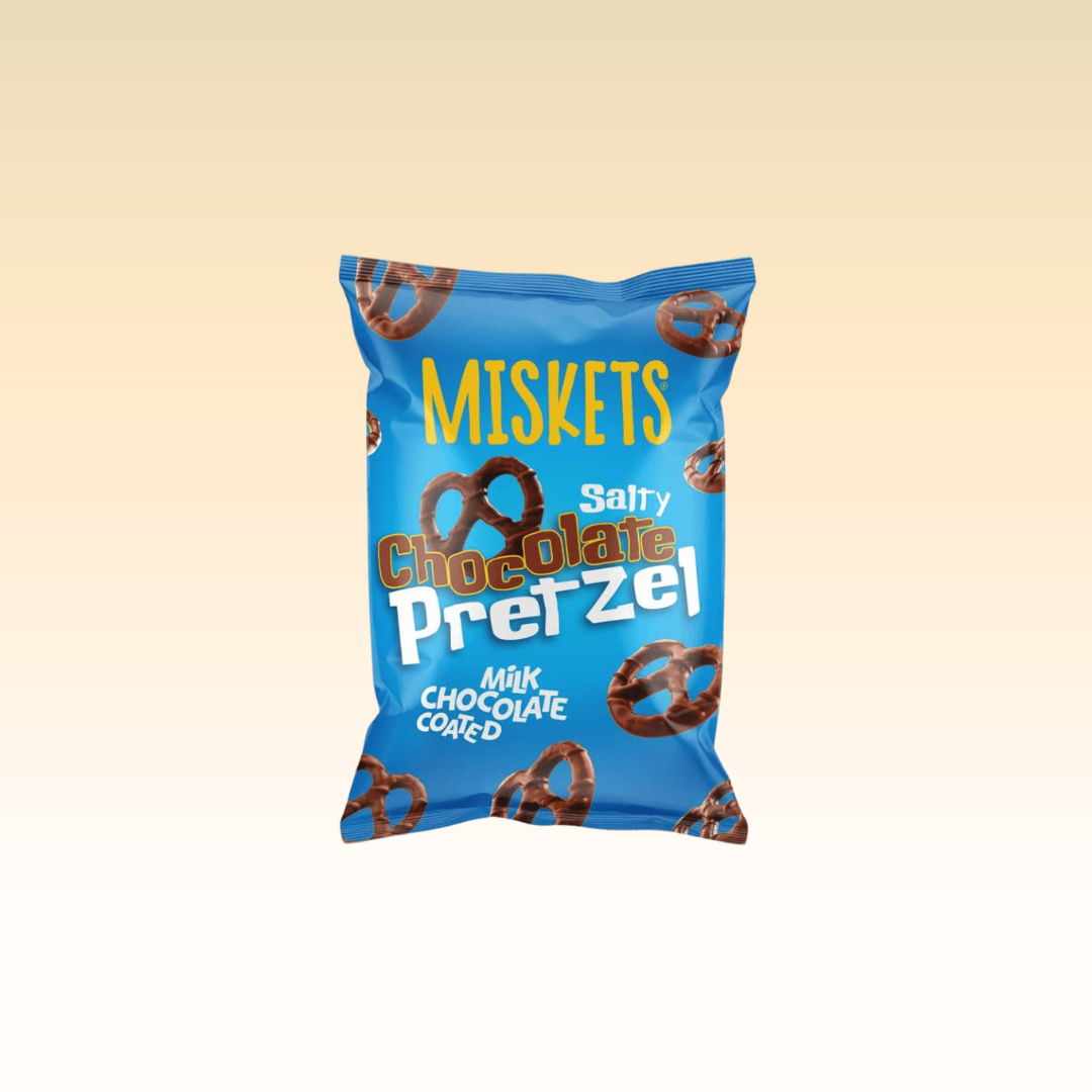 Miskets Milk Chocolate Covered Salty Pretzel - 50g
